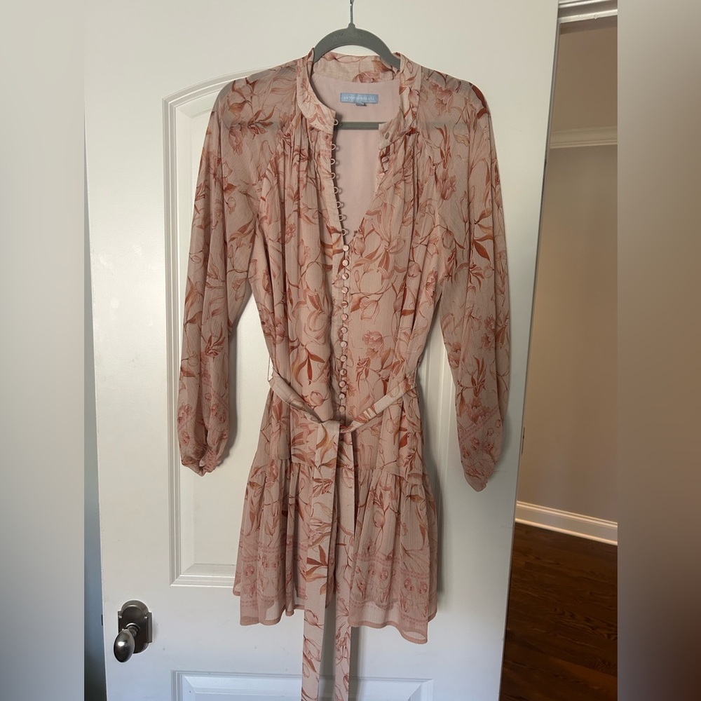 Beautiful Antonio Melani Floral Pink Pink Dress